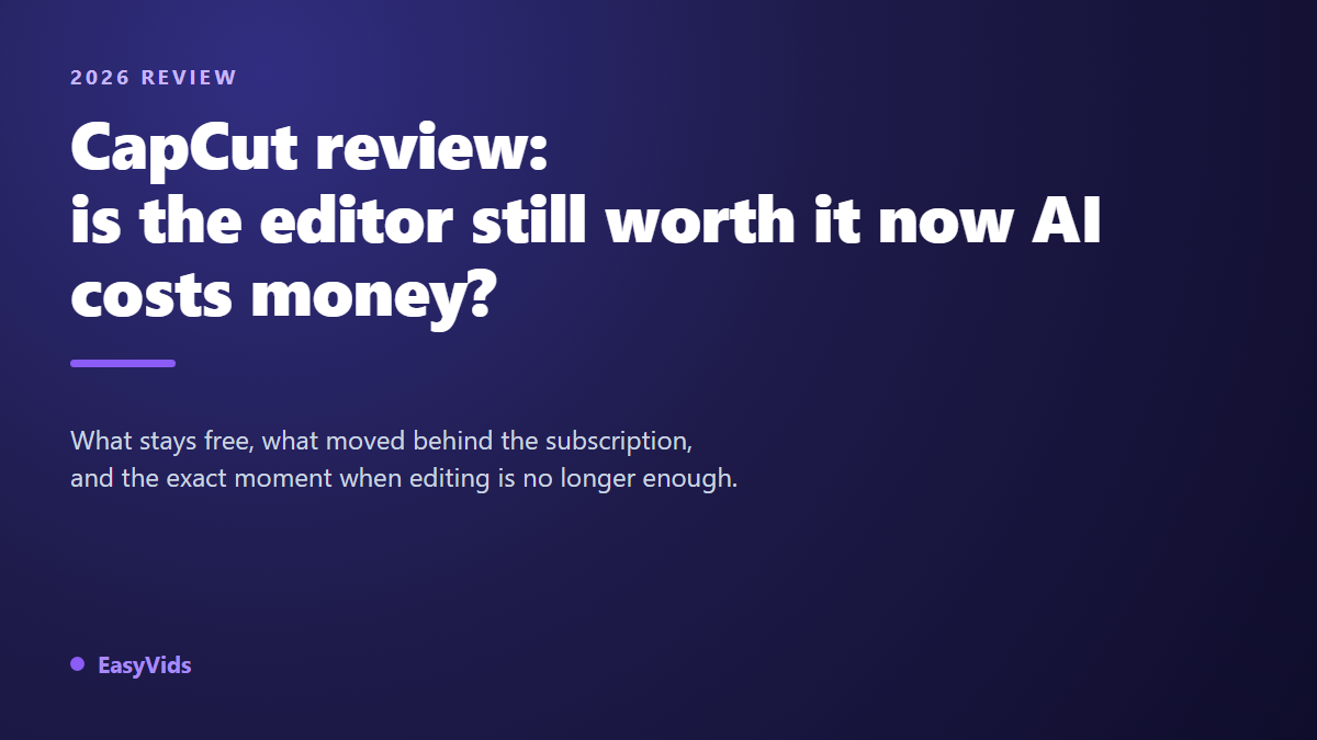 CapCut Review 2026: Is It Still Worth It Now That AI Features Are Paywalled