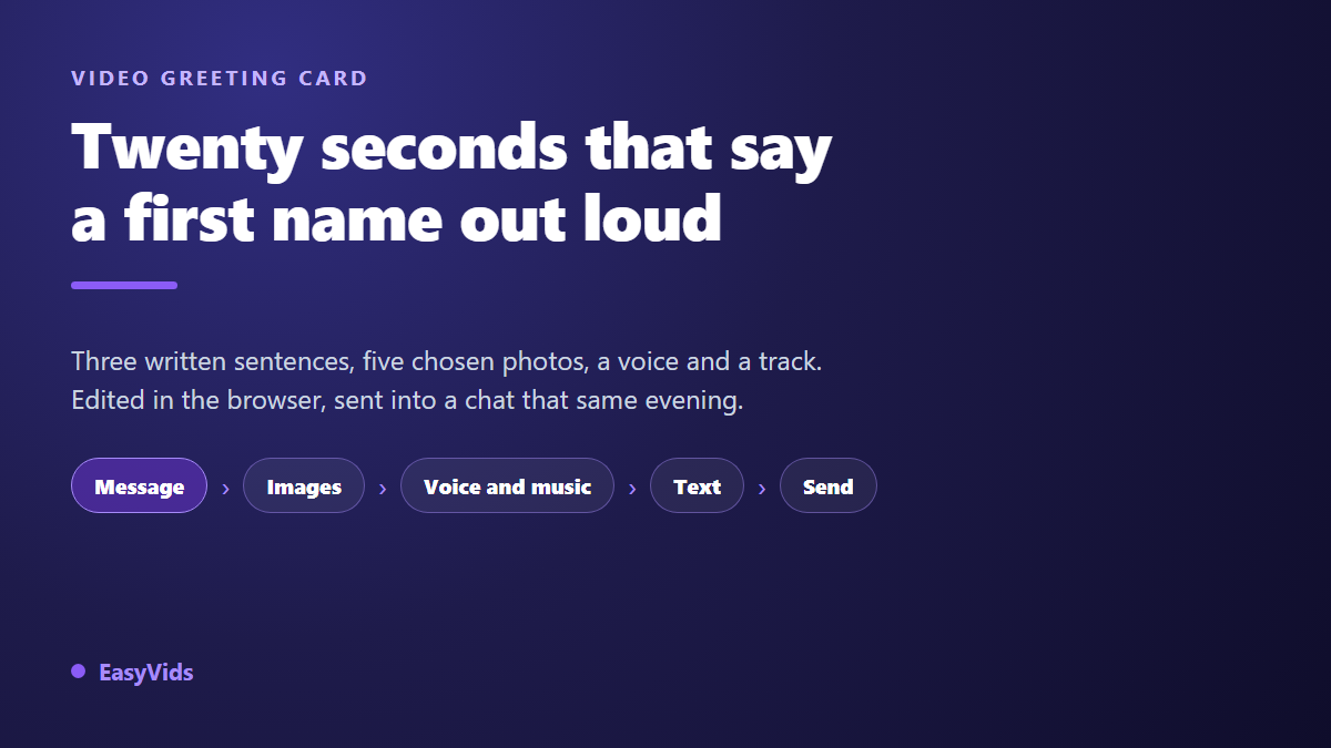 Video Greeting Card: Send Wishes People Actually Watch