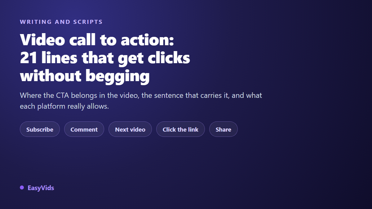 21 Video Call to Action Examples That Get Clicks