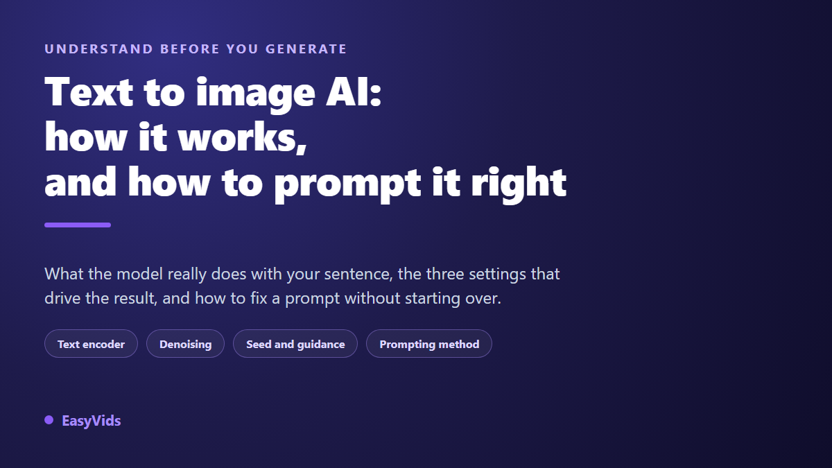 Text to Image AI: How It Works and How to Prompt It Right