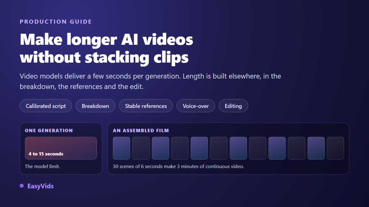 How to Make AI Videos Longer: From Short Clips to Full Length Videos