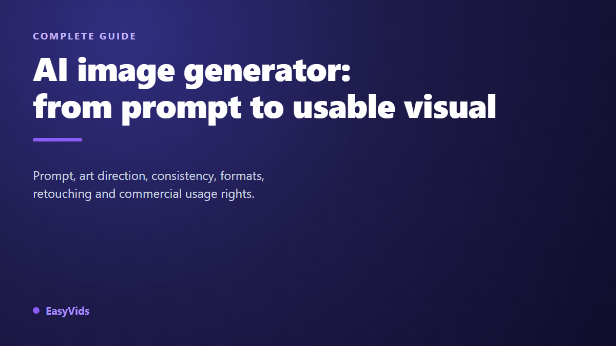AI Image Generator: The Complete Guide to Professional Visuals