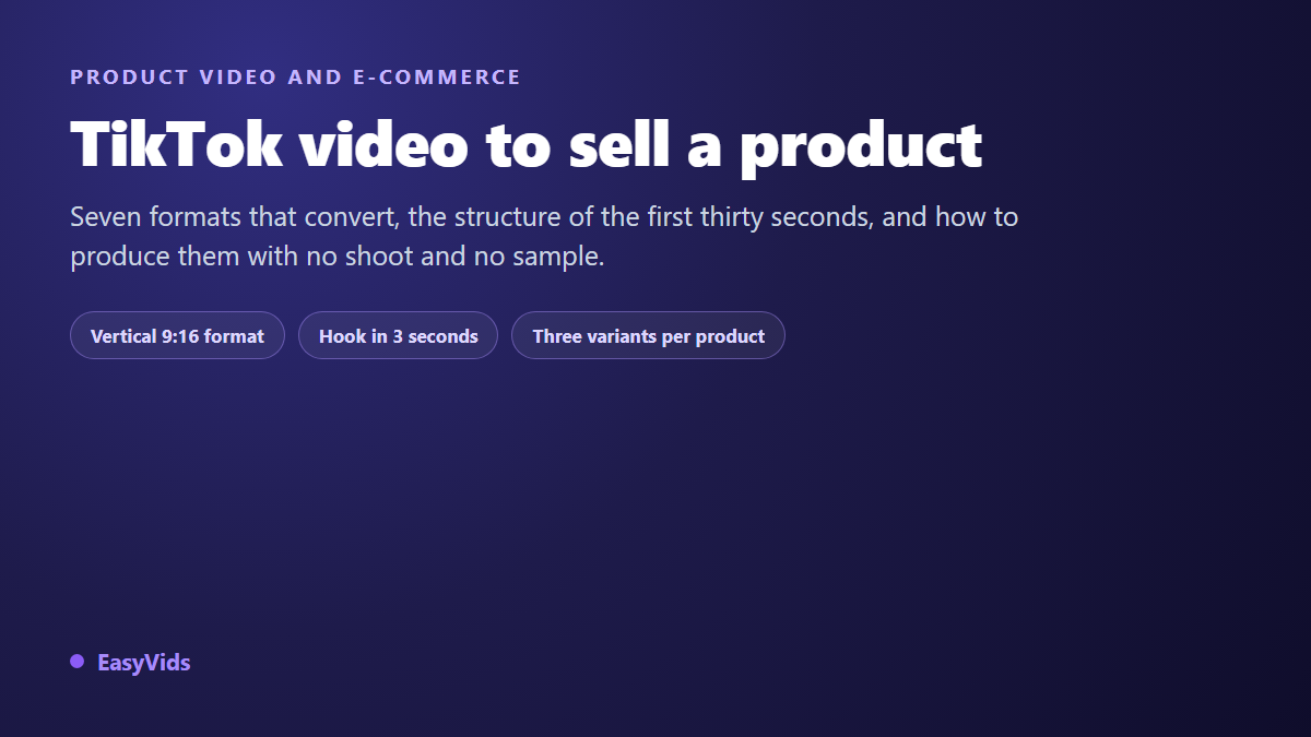 TikTok Ad Examples: 7 Product Video Formats That Convert in 2026