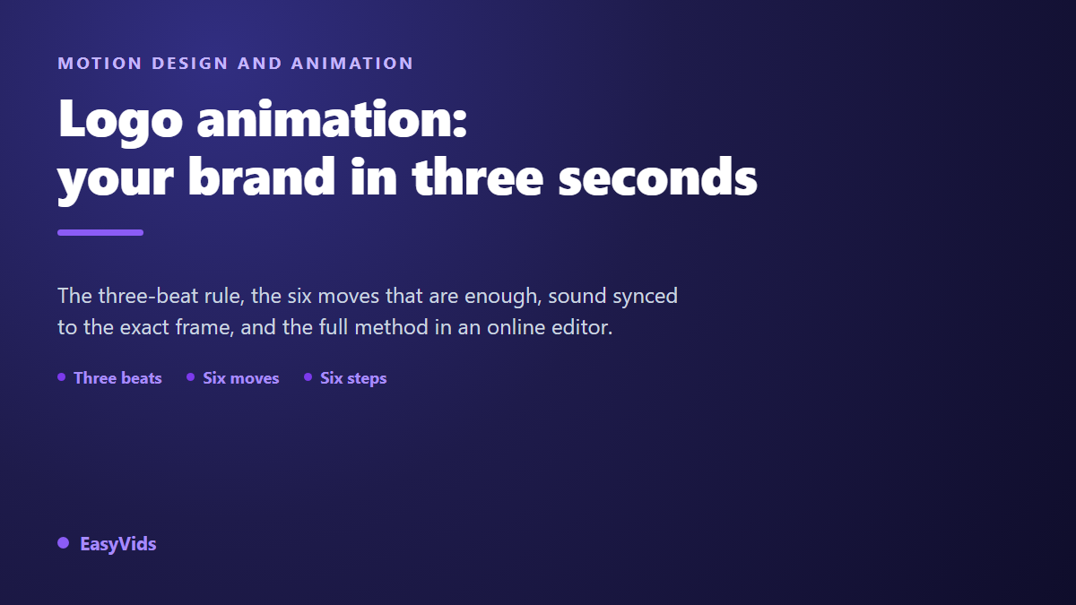 Logo Animation: Bring Your Logo to Life for Intros and Social Posts