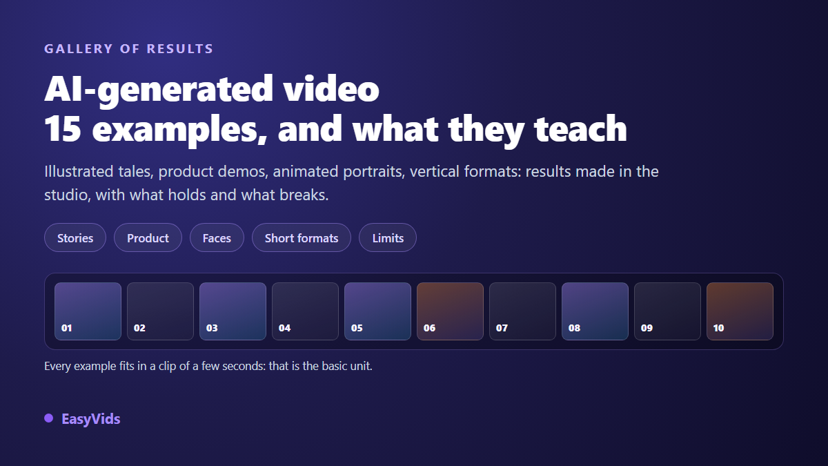 AI Generated Video Examples: 15 Clips That Show What AI Can Do