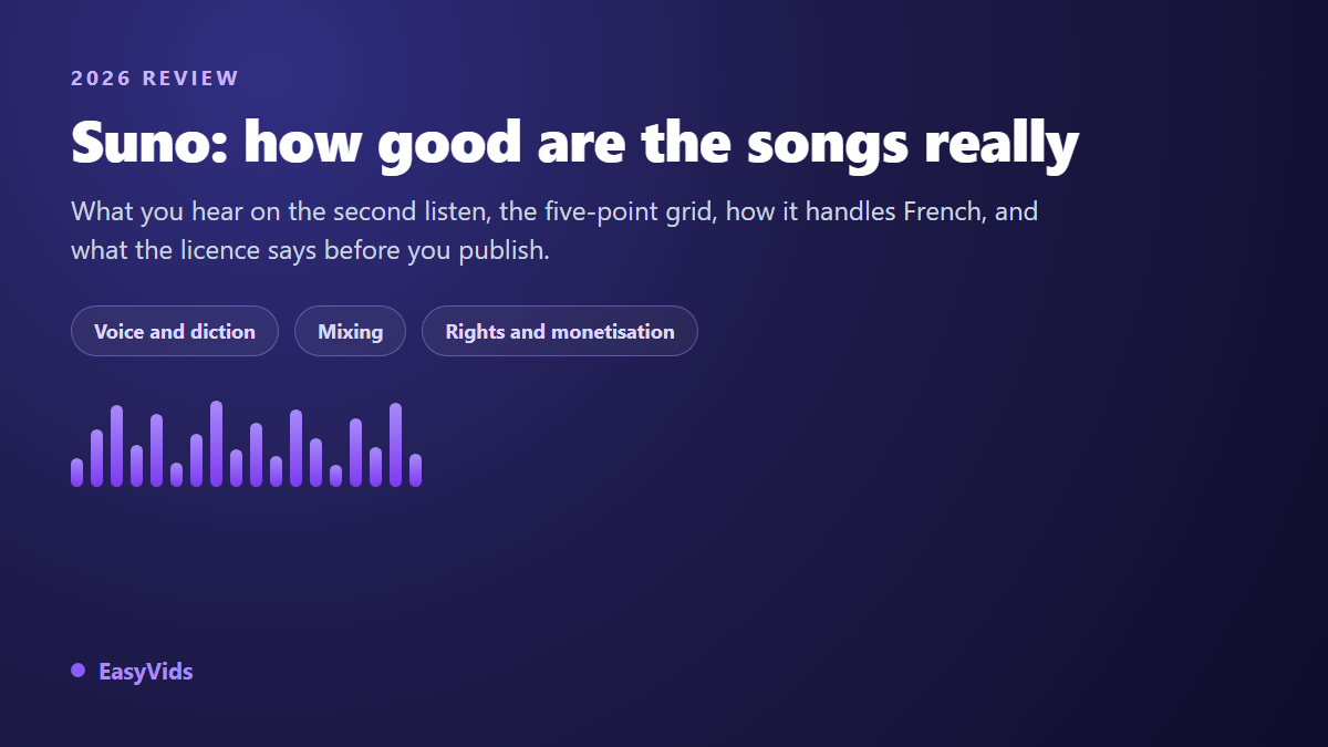 Suno AI Review 2026: How Good Are the Songs, Really
