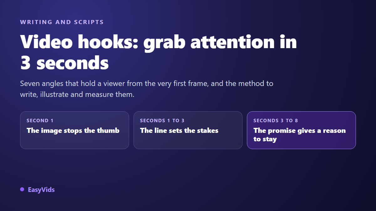 Video Hook Examples: 7 Ways to Grab Attention in the First 3 Seconds