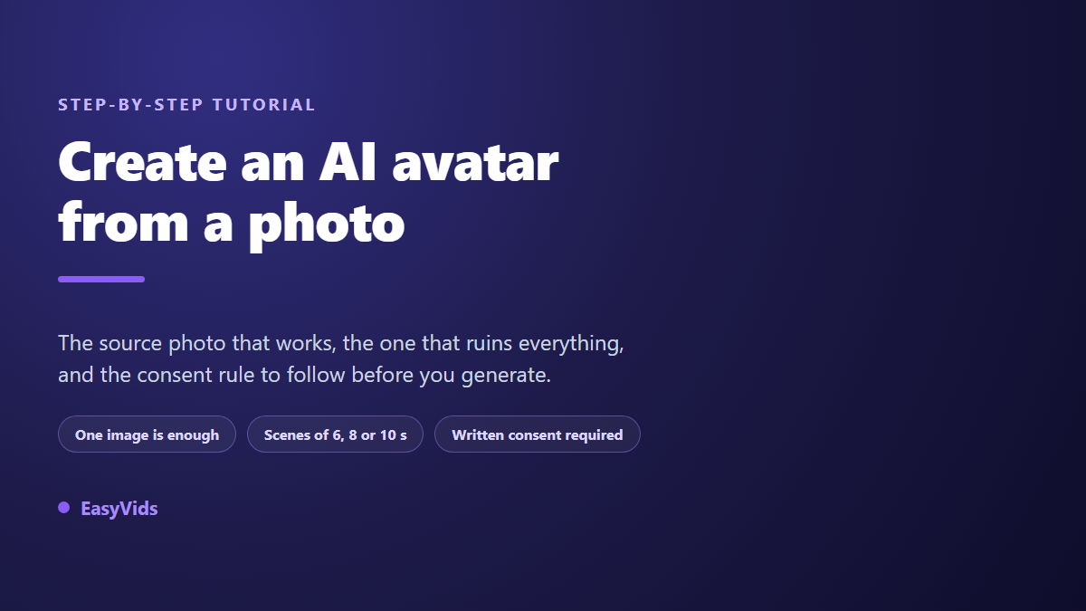 AI Avatar From Photo: The Complete Step by Step Tutorial