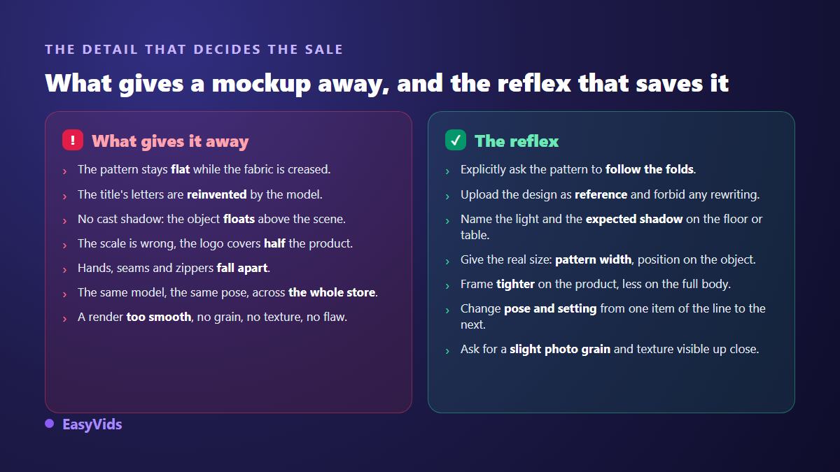 Common flaws in AI generated mockups and the prompt habits that fix them